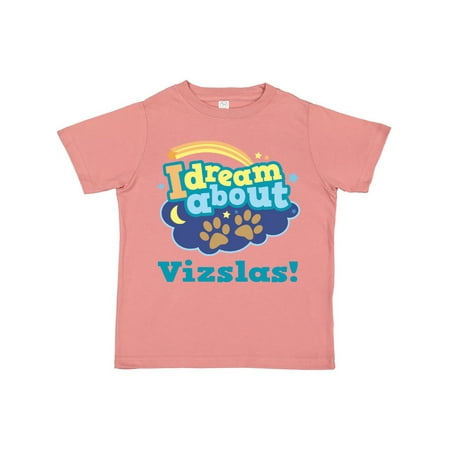 

Inktastic Vizsla Dog Dream Gift Toddler Boy or Toddler Girl T-Shirt