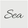 thumbnail image 1 of Sea Fun Text DIY Cookie Wall Craft Stencil - 3.5 Inch, 1 of 5