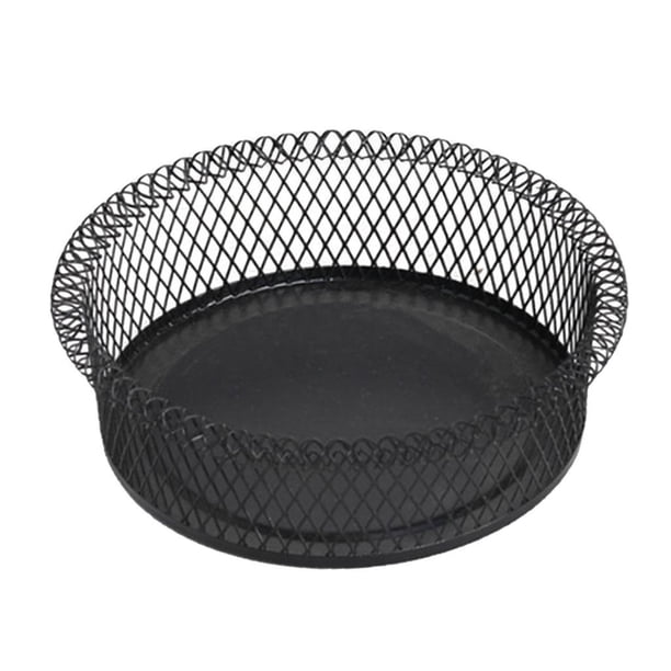 Contenedor del tenedor de la joyería de la del alambre del metal del tenedor del del frutero Redondo