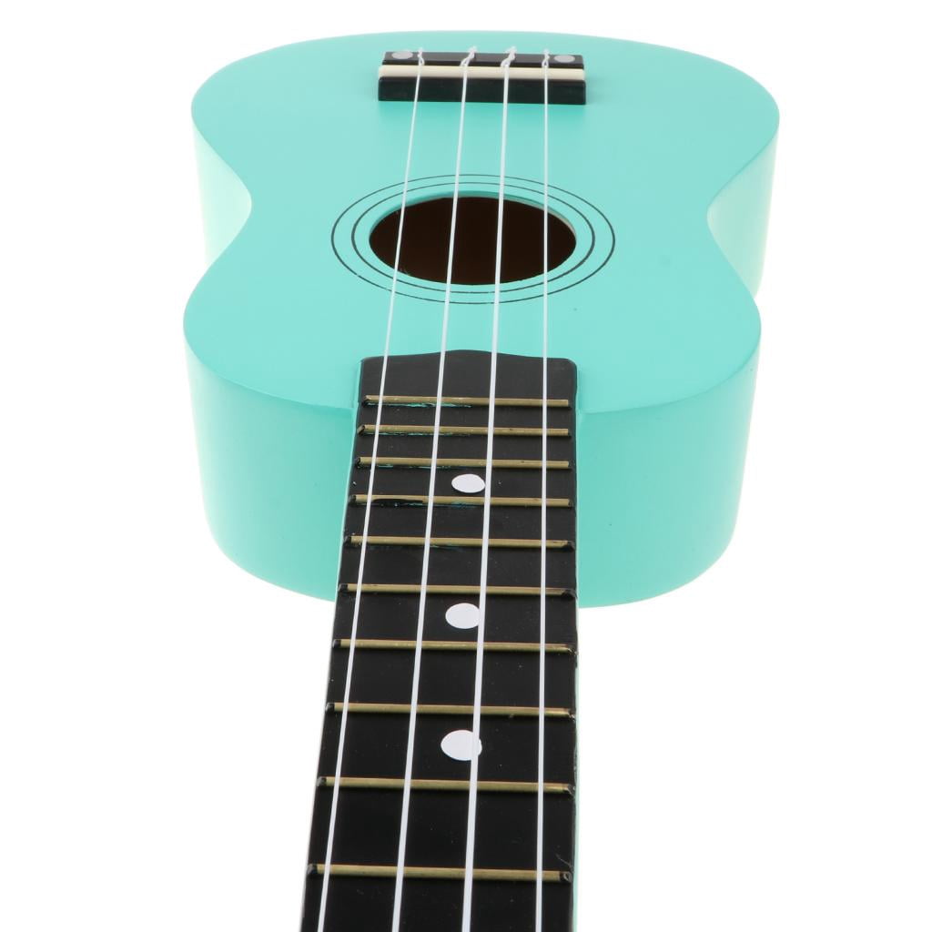 LeeQinersw 21" Hawaii Ukulele Mini 4 Strings Guitar for Kids Beginners Turquoise