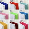 thumbnail image 2 of Cterwk 4 Pack Satin Table Runner 12 x 108 Inches Satin Silk Table Runners for Wedding Birthday Parties Banquets, 2 of 6