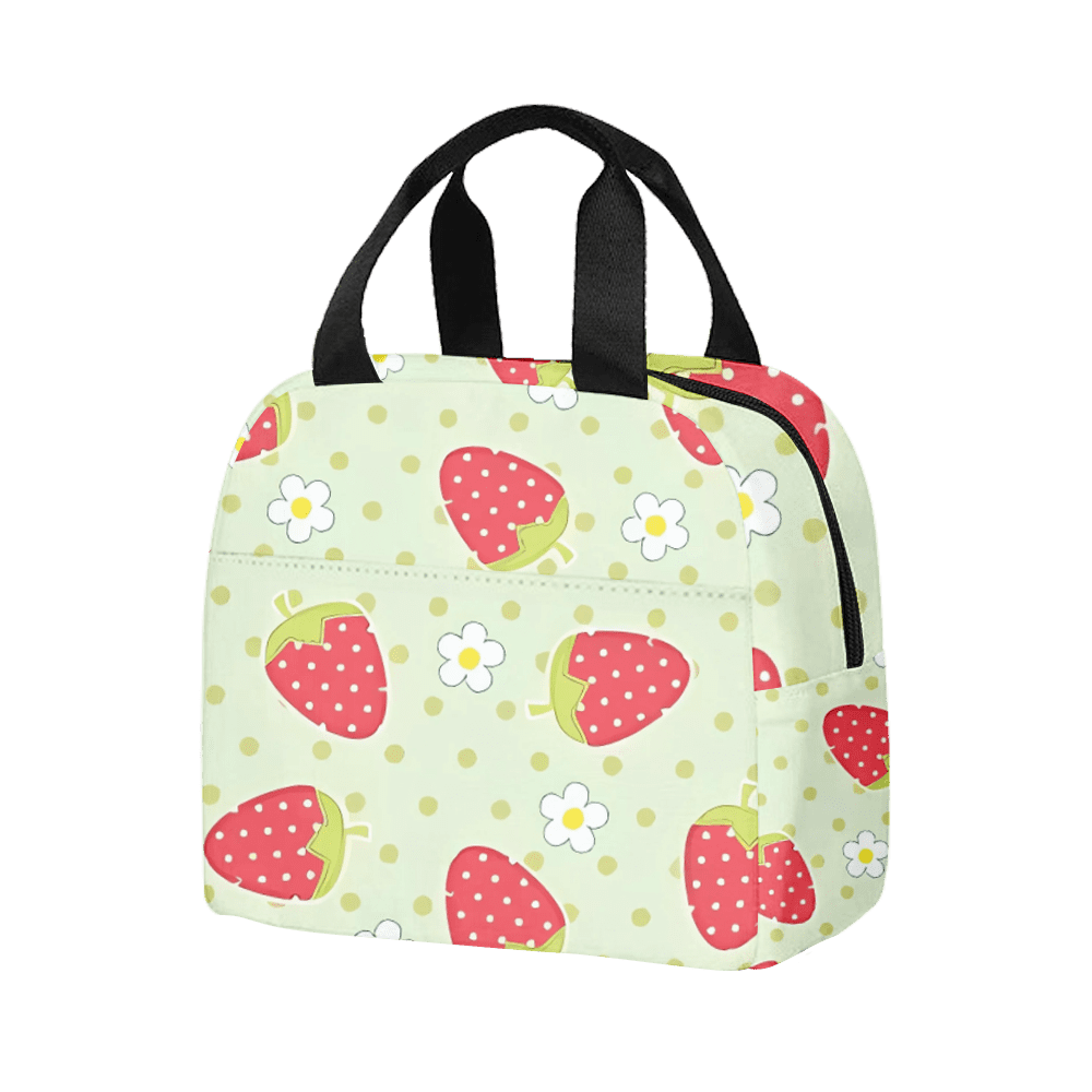 Lunch Box, Reusable Lunch Bag, Insulated Cooler Tote Bag, Multi