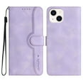 thumbnail image 2 of Wallet Case for iPhone 13, with Card Slots [RFID Blocking],Durable Flip Folio Kickstand Magnetic Closure Leather Wallet Wrist Strap Women Men Case For iPhone 13, Purple, 2 of 10