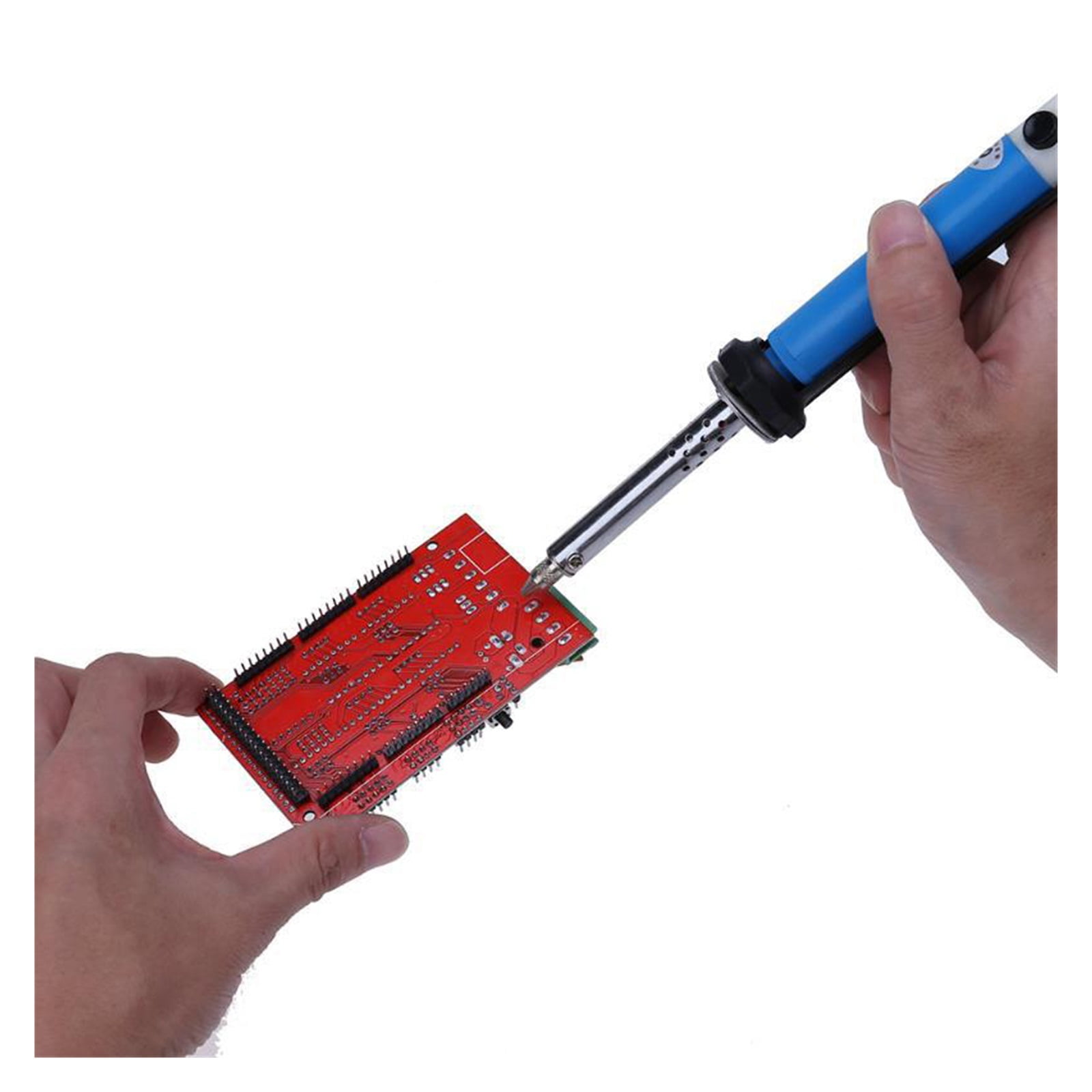 30W Electric Desoldering Pump Soldering Iron Pen, Welding Suction Heating Suction Sucker Pen ,With Nozzle Soldering Tool ,Wide Applications