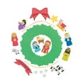 thumbnail image 2 of God’s Greatest Gift Wreath Craft Kit, Makes 12, Craft Kits, Christmas, 12 Pieces, 2 of 3