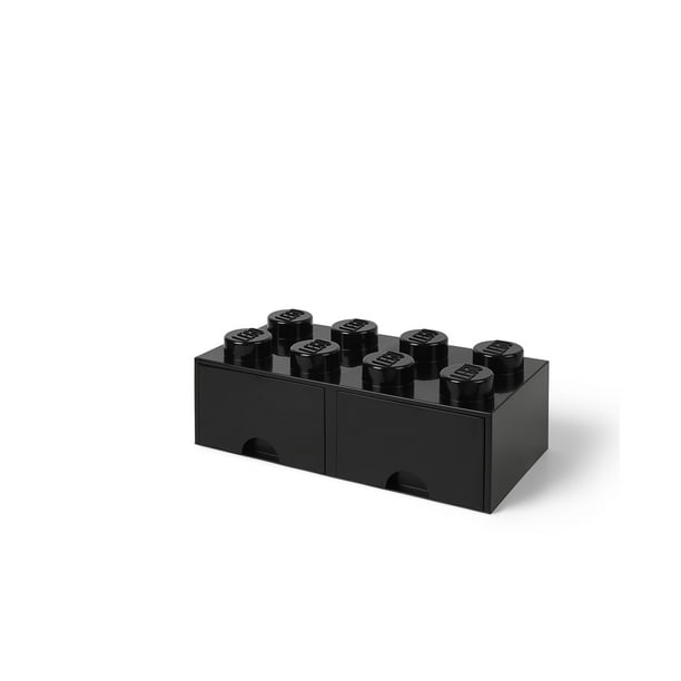 LEGO Storage Brick Drawer 8, Black