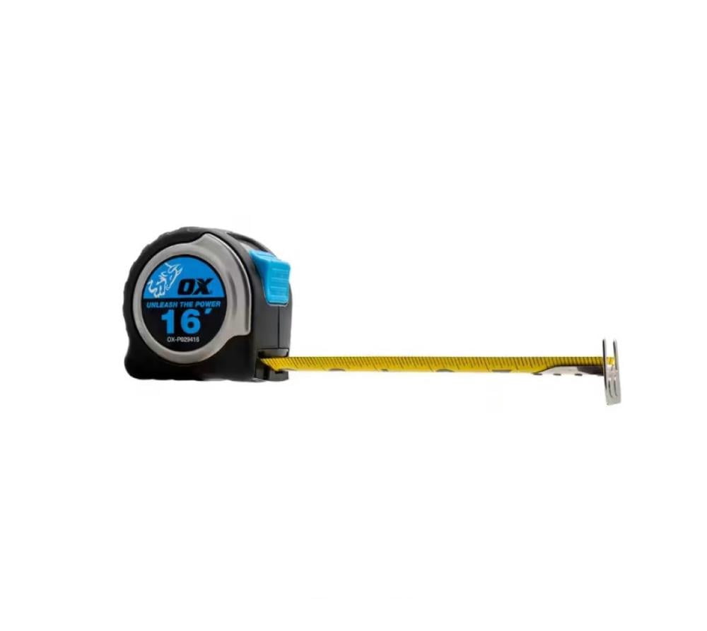 OX Pro Magnetic Hook Tape Measure 16' - Stainless