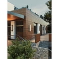 thumbnail image 3 of AFX Rowan 20-inch ADA Textured Grey LED Outdoor Sconce, White Acrylic Shade, 3 of 6
