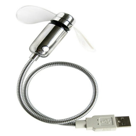 

1Pc Portable Mini Clock Fan Time Display Fan USB Clock Cooling Fan for Home