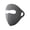 dark gray, variant on QccHieUs Cooling Face Cover Face Mask with Adjustable Ear Loops Breathable Sun Protection gray