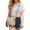 thumbnail image 3 of ibiyuan Women'S Crossbody Handbags Large Capacity Adjustable Strap Shoulder Tote Bag for Women, Stylish Convertible Crossbody Handbag for Daily Outings Mom Birthday Gifts, 3 of 5