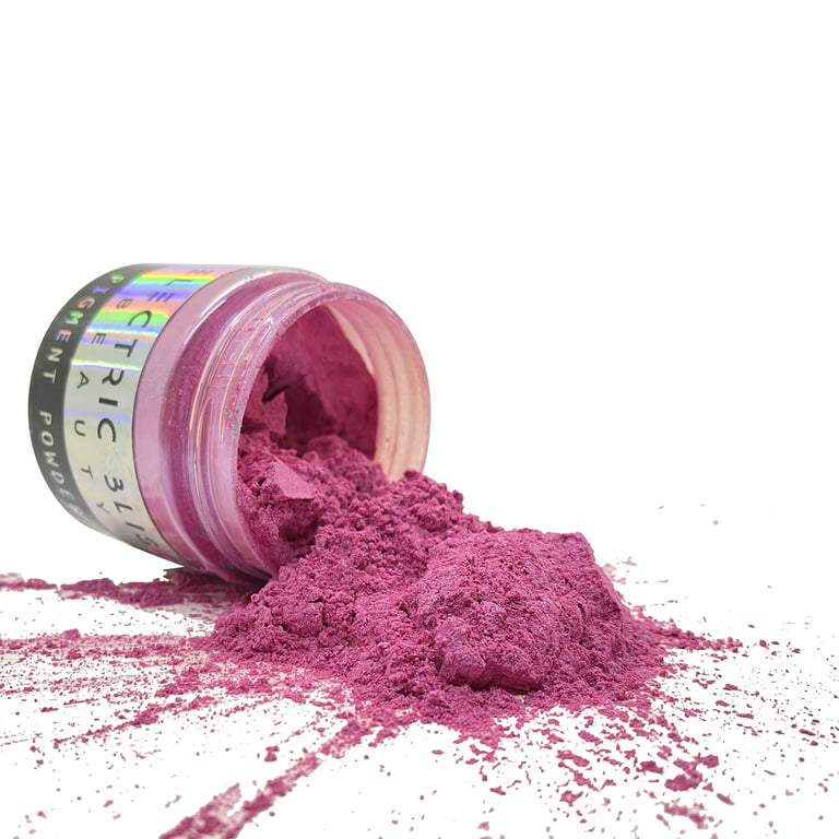 Electric Bliss Beauty, Mica Powder, Pink-Crafts, Cosmetics, Slime, Candles,  Dye, Bath Bombs, Epoxy Resin, Soap, Clay, Nail Art, Glue, Glass and Paper  DIY crafts! 