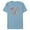 Ocean Blue, variant on Mickey Mouse Icon Halloween Dad - Short Sleeve Blended T-Shirt for Adults - Customized-Ocean Blue