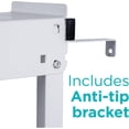 thumbnail image 4 of Black+Decker Washer Dryer Stacking Rack Stand, BWDS, White, 4 of 8