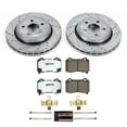 thumbnail image 3 of PowerStop Rear Z26 Street Warrior Carbon-Fiber Ceramic Brake Pad and Drilled and Slotted Rotor Kit Fits: DODGE JEEP Select Models K8758-26, 3 of 9