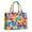 Colorful Tie Dye, variant on Large Capacity Tote Bag,Colorful Tie Dye Pattern Handbag Fashion Luxury Tote Bag,15.7"x13"x 5.1" Inches,Laptop Compatible
