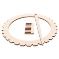 thumbnail image 1 of LOLIPPYY 3Pcs Weaving Board Kit Portable Space-Saving Storage for Beginners Crafting Tool Beige Square 11.8X8.3X0.2in, 1 of 8