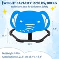 thumbnail image 3 of Shininglove Glow-in-the-Dark Elephant Spinning Chair for Kids - Sensory Sit & Spin Swivel Seat for Balance & Coordination, Ages 3+, 3 of 9