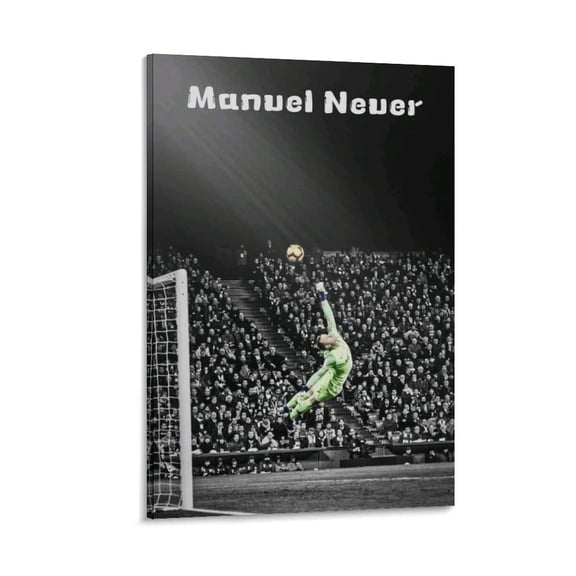 Manuel Neuer Canvas Poster Canvas Art Poster and Wall Art Picture Print Modern Family bedroom Decor Posters 24x36inch(60x90cm)