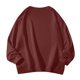 thumbnail image 3 of Men's Solid Color Letter Printed Loose Drop Shoulder Sleeves Round Neck Hoodies Men's Casual Sports Hoodies XL, 3 of 3