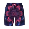 thumbnail image 4 of Lsque Mens Swim Trunks Bohemian Vintage Pattern Pattern - Bathing Suit Compression Liner - Beach Swim Shorts Swimwear - (S-3XL) - Stretch Quick Dry -Large, 4 of 9