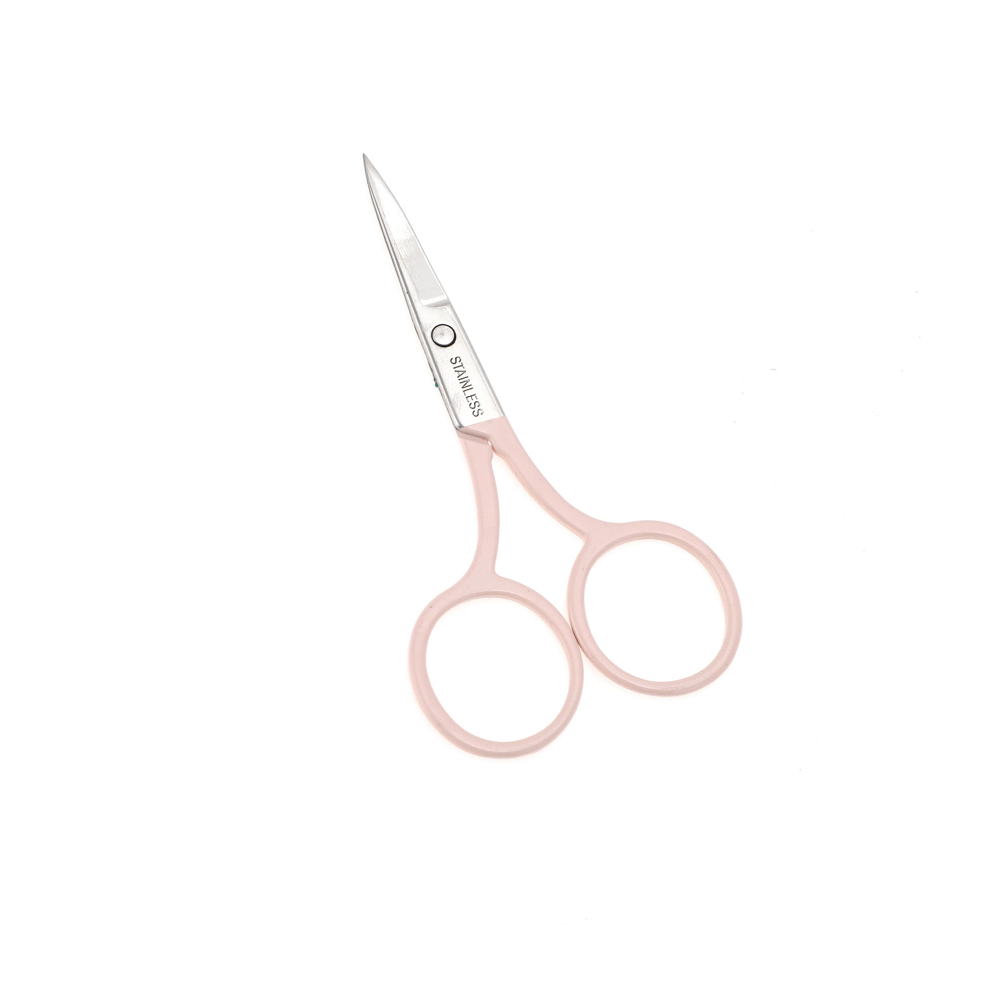 Unique Bargains 1 Pc 2.0 Embroidery Scissors Grooming Bathroom Gradual Pink