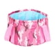 thumbnail image 2 of Baño de pies plegable para viajes y lavabo: cubo plegable portátil con bolsa de almacenamiento, paño impermeable, azul/rosa, 11,4" x 6,7", 2 of 6