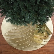 Satin Christmas Tree Skirt, 48"