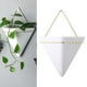 thumbnail image 2 of Macetero de pared Hangerspace Holder Cerámica Moderna Contenedores Maceta Cactus Mediano Blanco L, 2 of 8