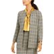 thumbnail image 1 of Kasper - Chaqueta a cuadros para mujer, color amarillo, 8, 1 of 2