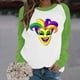 thumbnail image 5 of TaTaai Hoodies Shirts for Women Early Fall Long Sleeve Tops Vintage Graphic Outfits Tops Fashion Pullover Tees Gift, 5 of 6