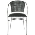 thumbnail image 3 of Safavieh  Melita Black Arm Chair (Set of 2) - 21" W x 22" L x 34" H, 3 of 5