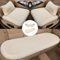 thumbnail image 1 of HOARBOEG 5 Sets Car Front Seat Cushion Soft Warm Faux Rabbit Winter Auto Seat Cover Plush Vehicle Seat Protector Pad With Non-Slip Backing Car Accessories, 1 of 5