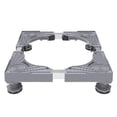 thumbnail image 1 of Base ajustable para lavadora y frigorífico, soporte para congeladores. Gris, 1 of 9