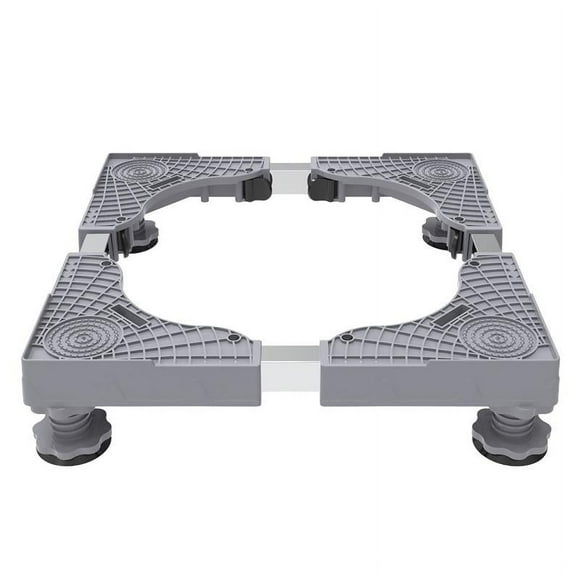 Base Móvil Multifuncional BLESIY para Lavadora Tamaño Ajustable 40cmx40cmx7cm a 60cmx60cmx9cm Gris