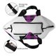thumbnail image 4 of Disketp Purple Black Plaid Bolsa Tote Estampada para Mujer, Bolso de Hombro y de Mano para Compras y Viajes, 4 of 8