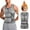 Grey, variant on Daolelai Men's Double Belt Vest Body Shaper Reinforced Sweat-Inducing Rubber Corset Waist Sports Waist and Abdomen Belt