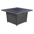 thumbnail image 1 of Kinger Home 42" Ethan Patio Extérieur Table de Puits de Feu avec Coupe-Vent, Gris, 1 of 7