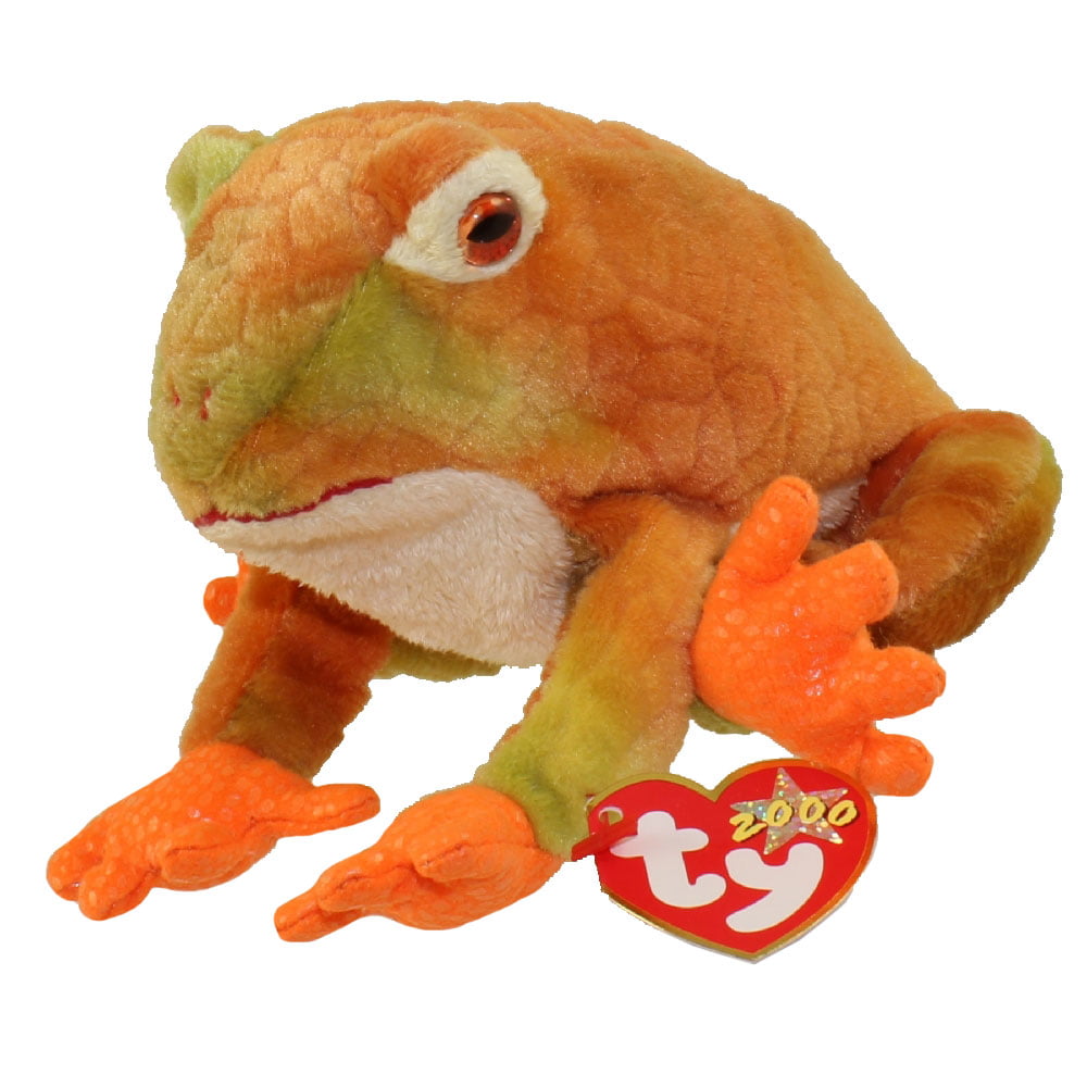 MINT RETIRED TY JUMPS the FROG 2.0 BEANIE BABY 