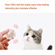 thumbnail image 3 of 3 piezas de peluche colorido gato juguete mascota campana interactiva pelota hinchable (blanco marrón) Likrtyny Para estrenar, 3 of 8