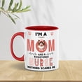thumbnail image 3 of I'm a Ragdoll Mom and a Registered Nurse Nothing Scares Me 11oz Accent Two-tone Mug Cat Lover Kitten Owner Gifts Idea Coffee Tea Cup - 00002, 3 of 5