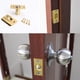 thumbnail image 5 of Cerradura de cuentas para puerta de gabinete, pestillos de puerta invisibles ajustables para puerta de madera, 5 of 5