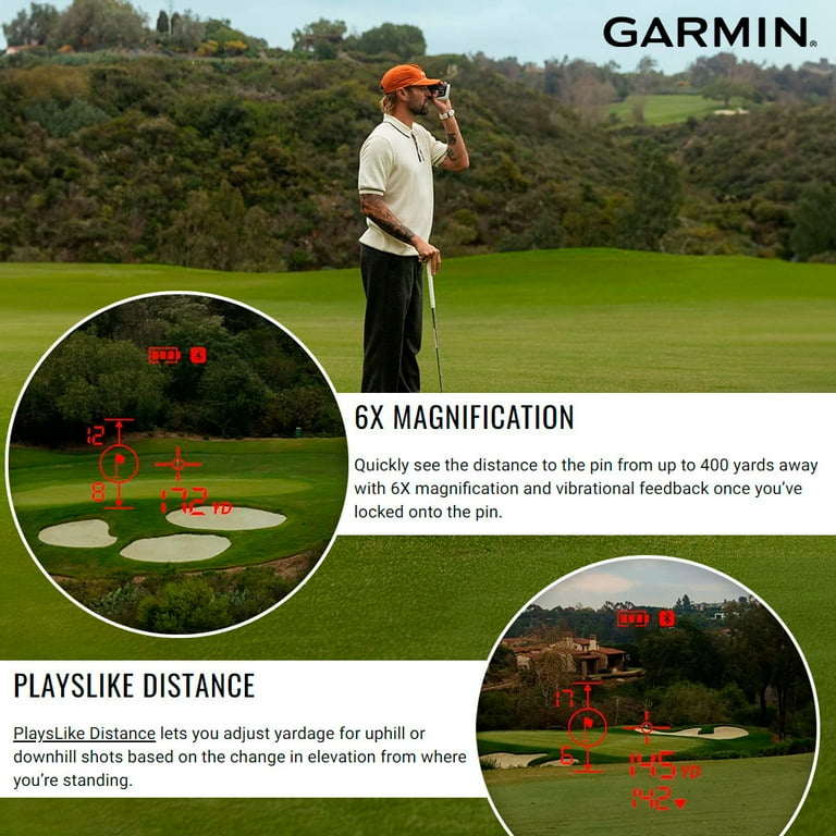 Garmin Approach Z30 Golf Laser Range Finder with 6x Garmin Approach Z30 Golf Laser Range Finder with 6x