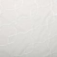 thumbnail image 3 of Superior Lattice Sheer Curtain Set of 2, 42" x 84", White, 3 of 8