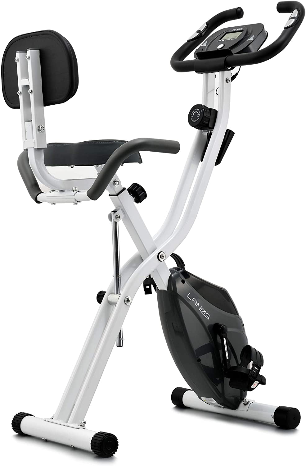 Details about   Folding Indoor Exercise Bike 10 Level Adjustable Magnetic Resistancefor for Home 