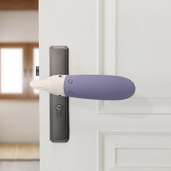 Silicone Door Handle Protector Cover for All Doors, Prevents Collisions and Scratches, Easy Slide-On Installation, Family-Friendly Safety Enhancement