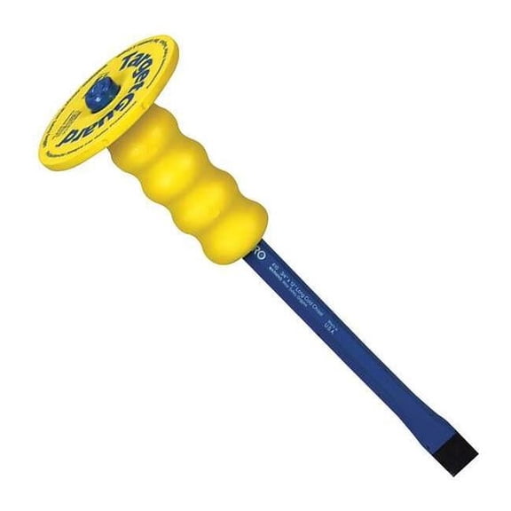 Dasco Pro Guarded Cold Chisel, 1" Tip x 12" L G419