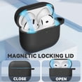 thumbnail image 2 of Funda para AirPods 4 Ljusmicker 2024 con kit de limpieza de silicona, 2 of 6