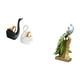 thumbnail image 5 of estatua de cisne,Estatuas y figuritas de cisne de cerámica modernas Esculturas,Figura de escritorio,Estante de estatua de pavo real para escritorio,decoración del hogar,Figura decorativa, 5 of 8