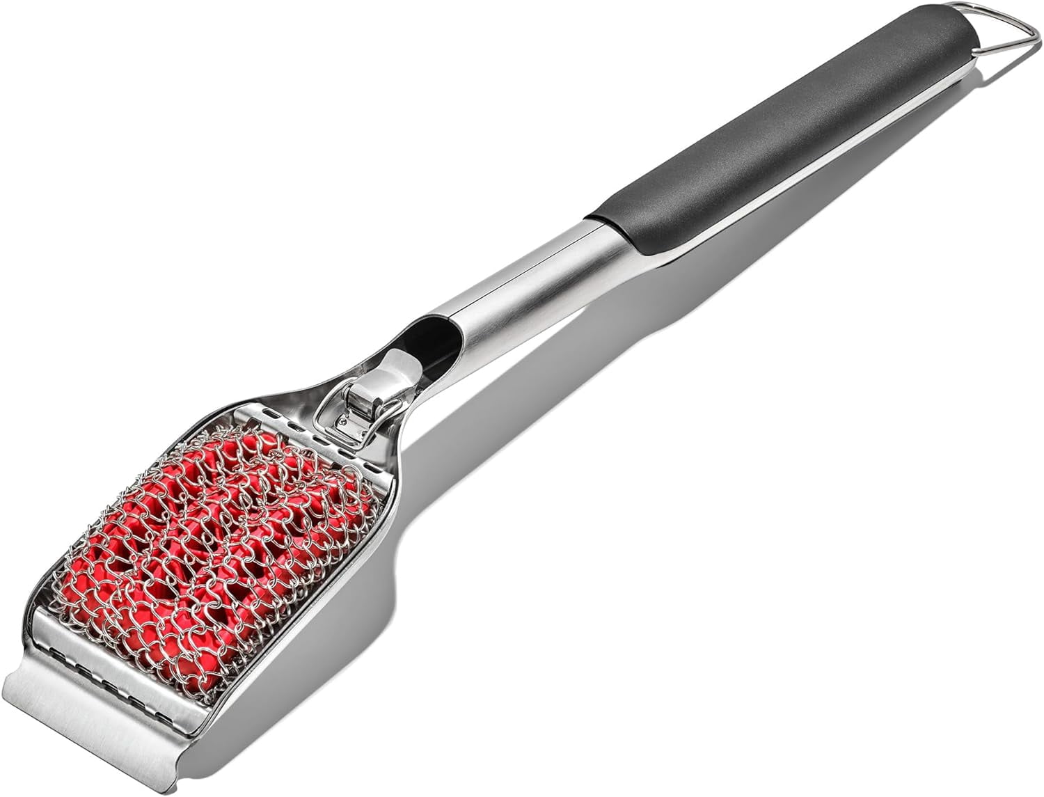 Replaceable Head Coiled Grill Brush Bristle-Free for Grilling